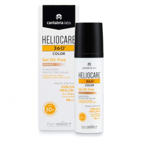 HELIOCARE 360º COLOR GEL OIL-FREE BRONZE SPF 50+