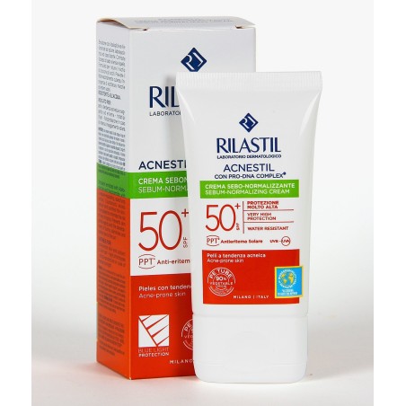 RILASTIL ACNESTIL 50+ CREMA SEBONORMALIZANTE 1 E