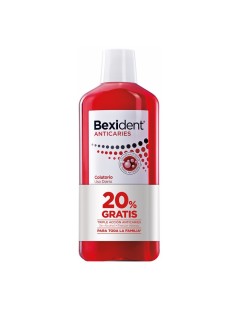 BEXIDENT ANTICARIES 20% GRATIS COLUTORIO 500 ML