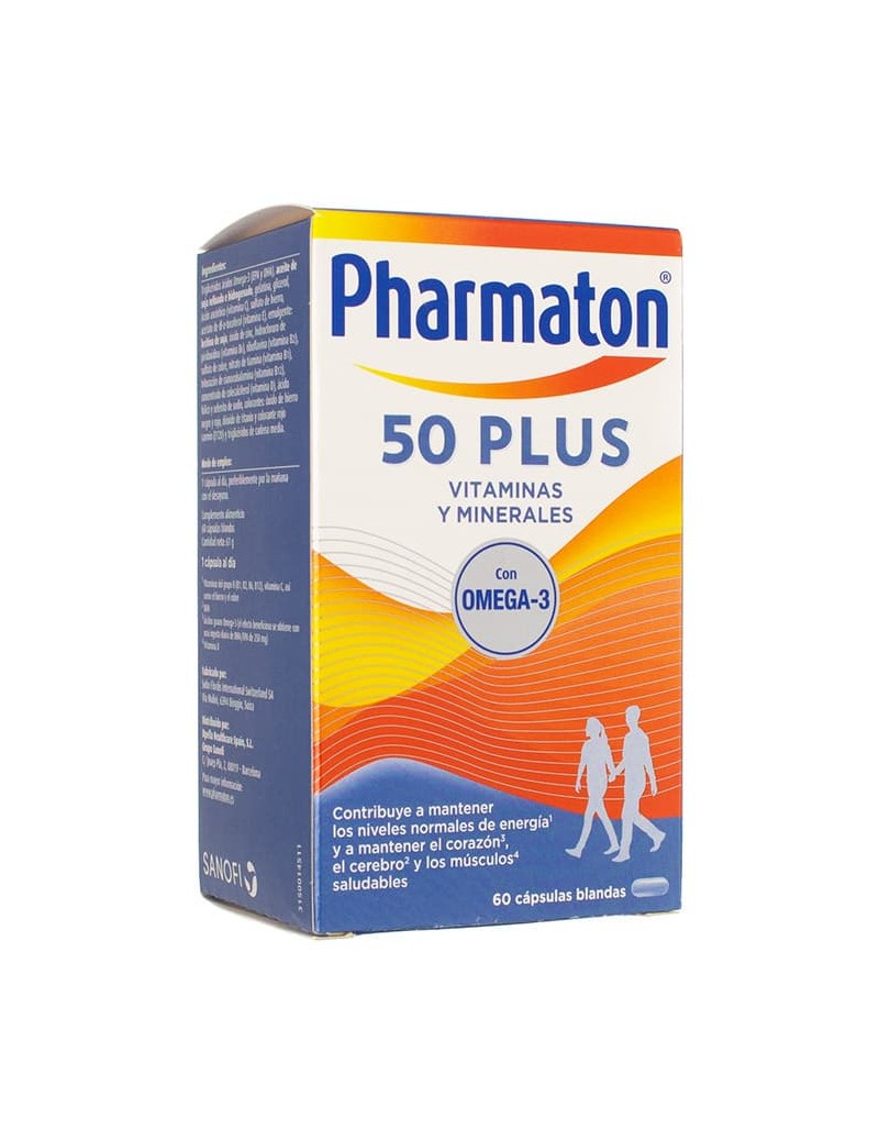 PHARMATON 50+ 60 CAPSULAS