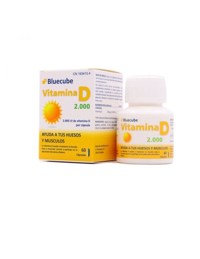 BLUECUBE VITAMINA D 2000...