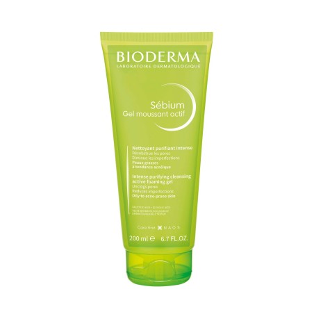 BIODERMA SEBIUM GEL MOUSSANT ACTIF 200 ML